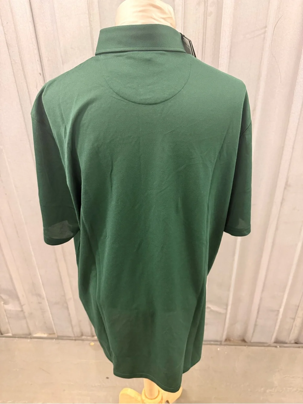 Ralph Lauren RLX Men's Dark Green Polo with White CBS Sports Logo
